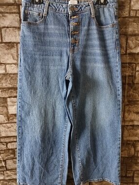 Time and Tru Light Blue Women's Denim Jeans with Contrast Stitching